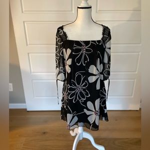 Charlotte Russe shift dress sz L